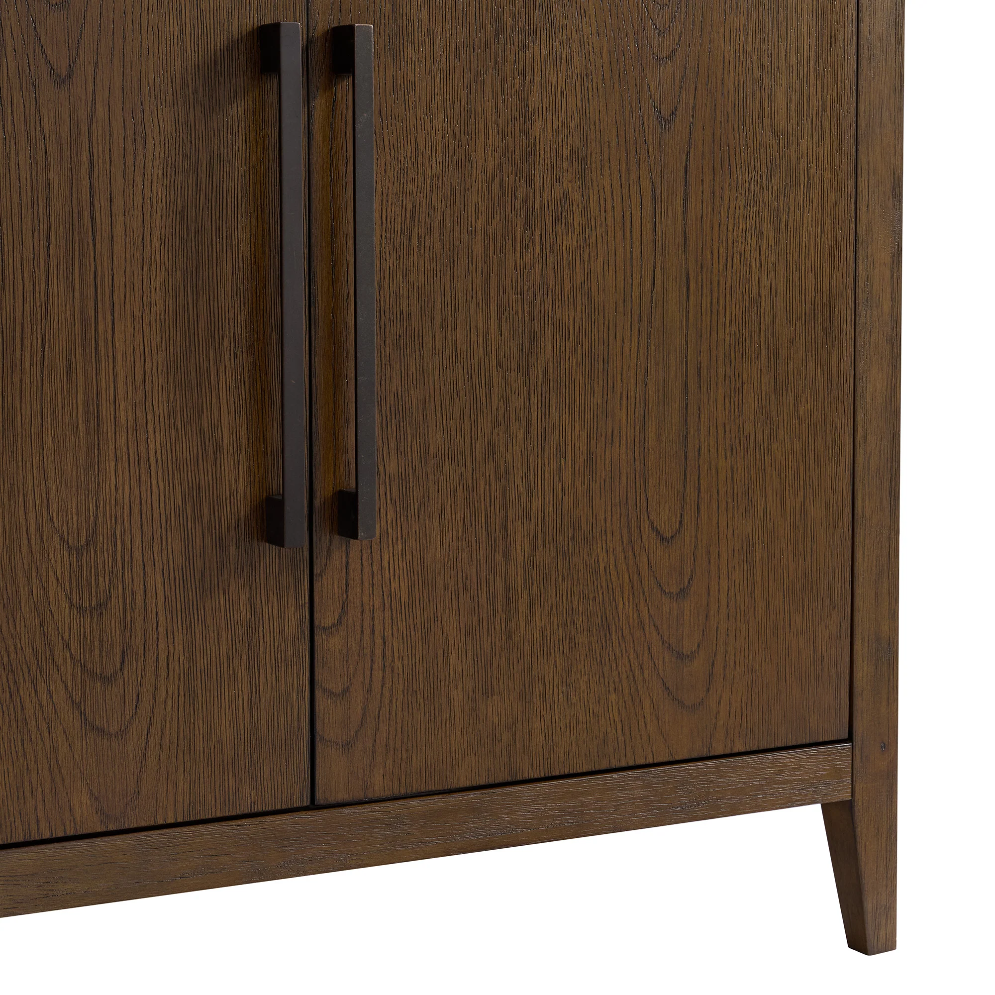 Bergen 36"W x 22"D Single Sink Bathroom Vanity | Enhanced Brown Oak | Calacatta Gold Quartz - Image 8