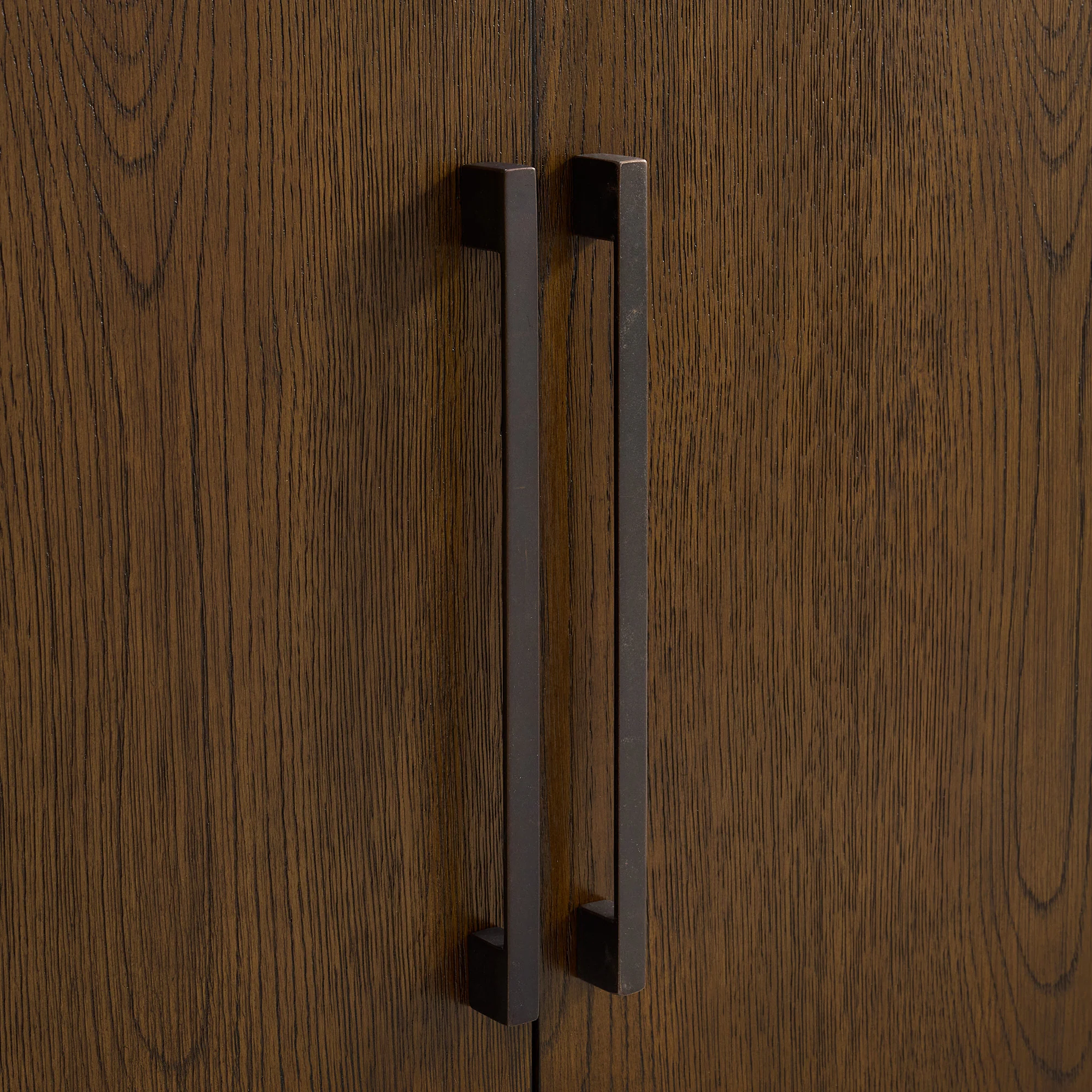 Bergen 36"W x 22"D Single Sink Bathroom Vanity | Enhanced Brown Oak | Calacatta Gold Quartz - Image 9