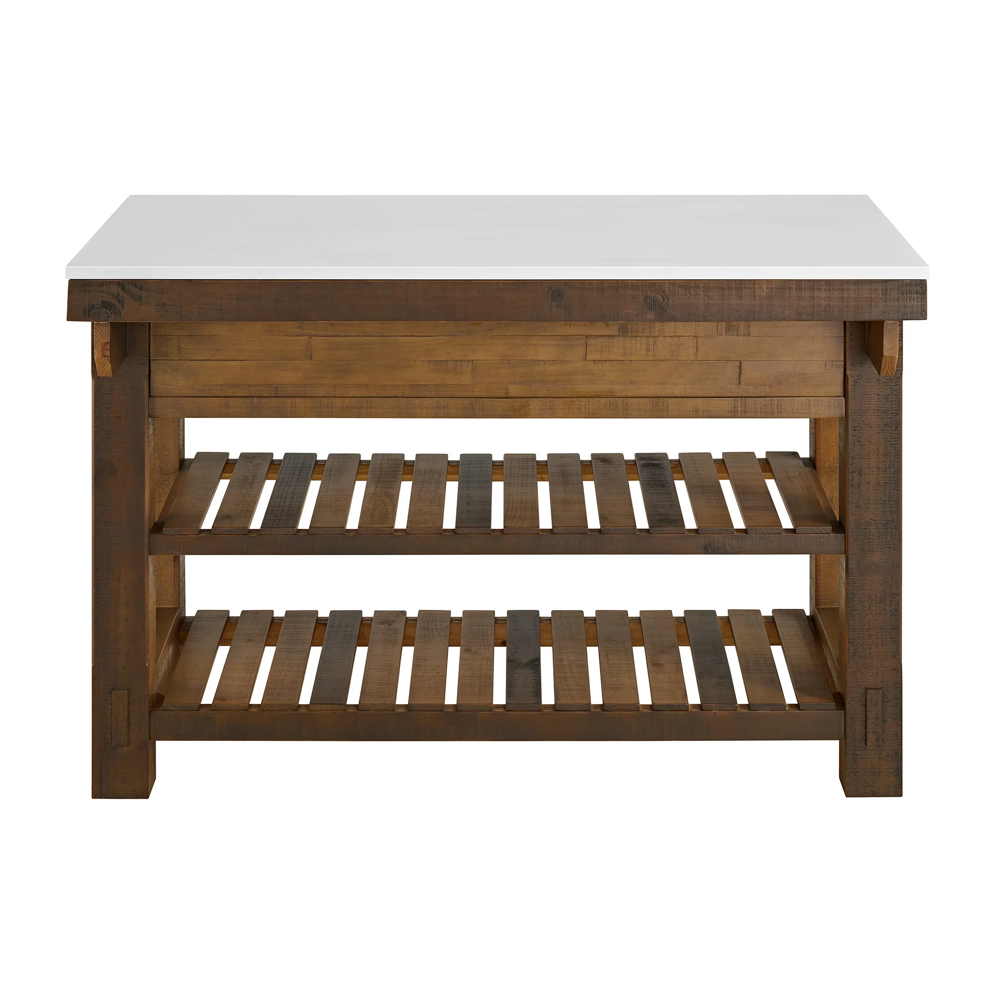 Telluride 54" Kitchen Island | Quartz Countertop - Image 29