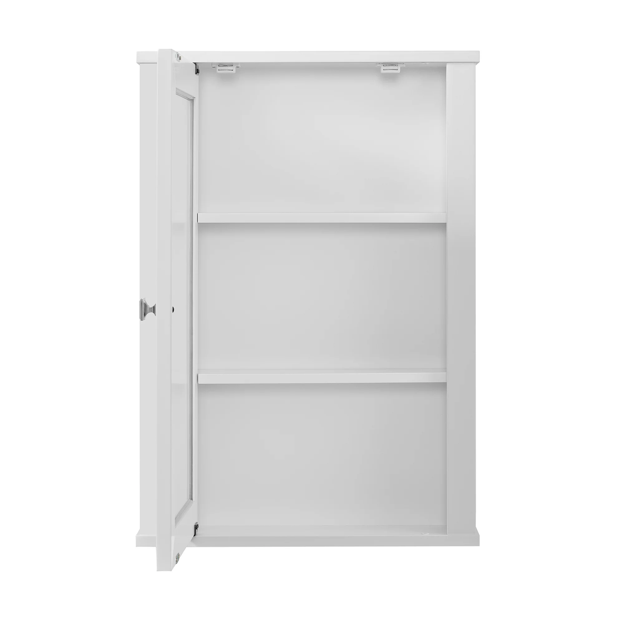 Charlotte 21" Single Door Reversible Medicine Cabinet in White - Image 8