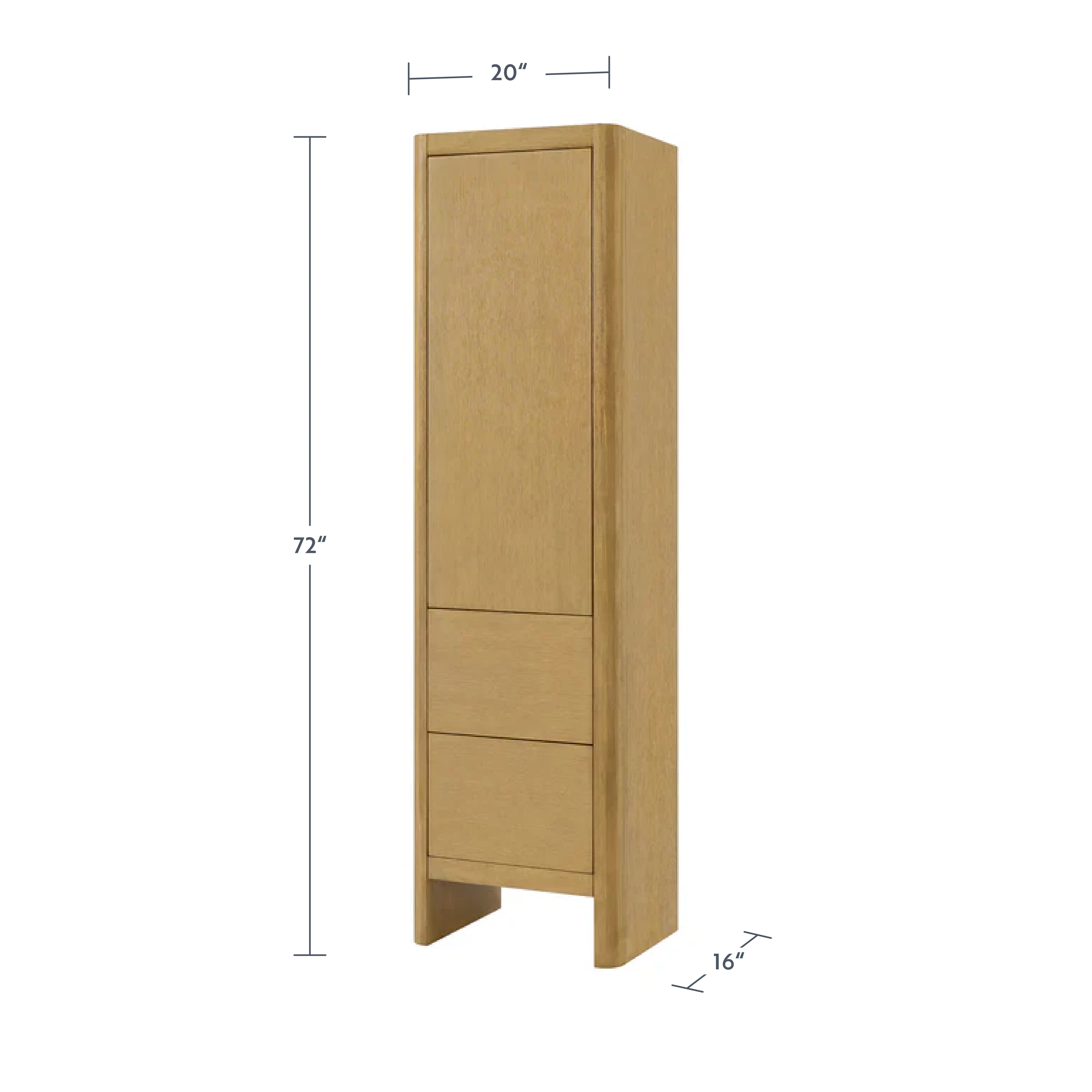 Hounslow 72"H Linen Cabinet - Image 4