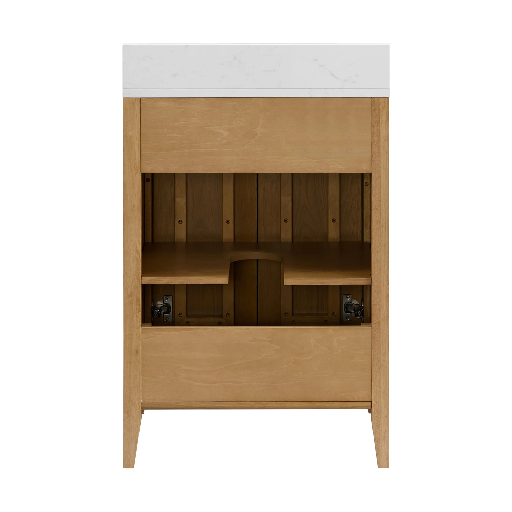 Kendal 24"W x 20"D RTA Single Bathroom Vanity | Calacatta Gold Quartz Countertop - Image 11