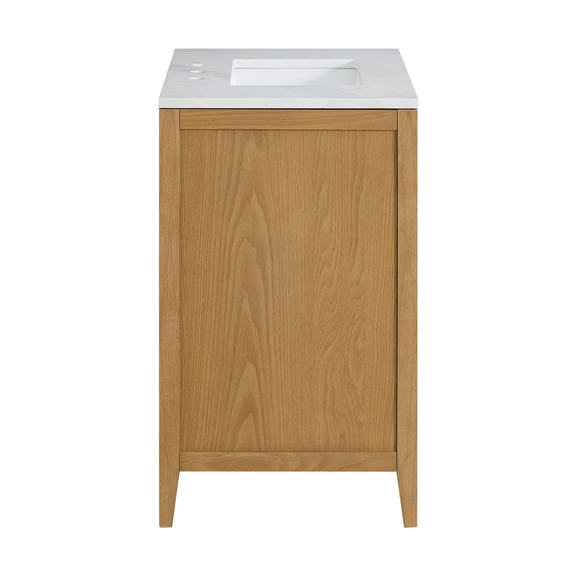 Kendal 30"W x 20"D RTA Single Sink Bathroom Vanity | Calacatta Gold Quartz Countertop - Image 12