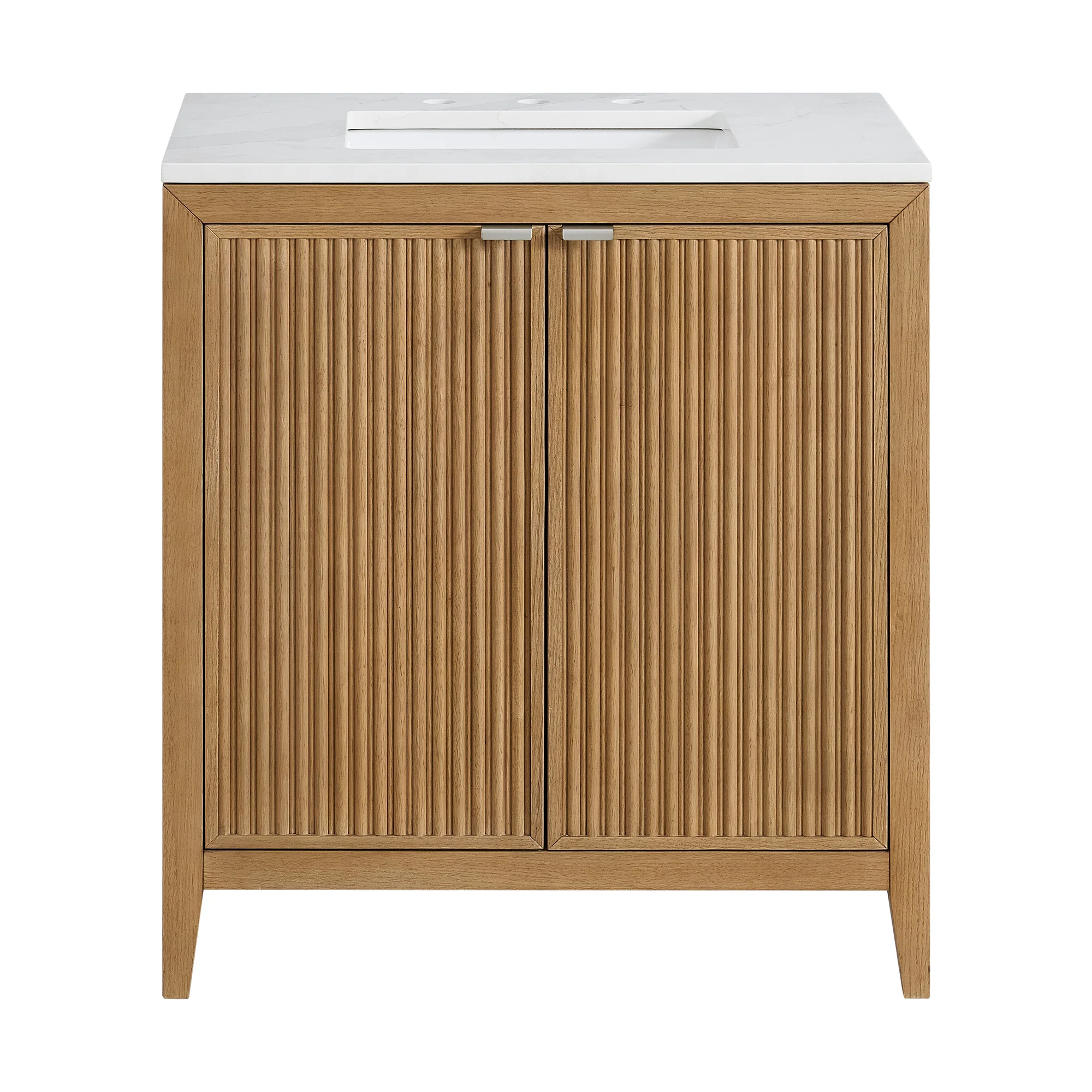 Kendal 30"W x 20"D RTA Single Sink Bathroom Vanity | Calacatta Gold Quartz Countertop - Image 13