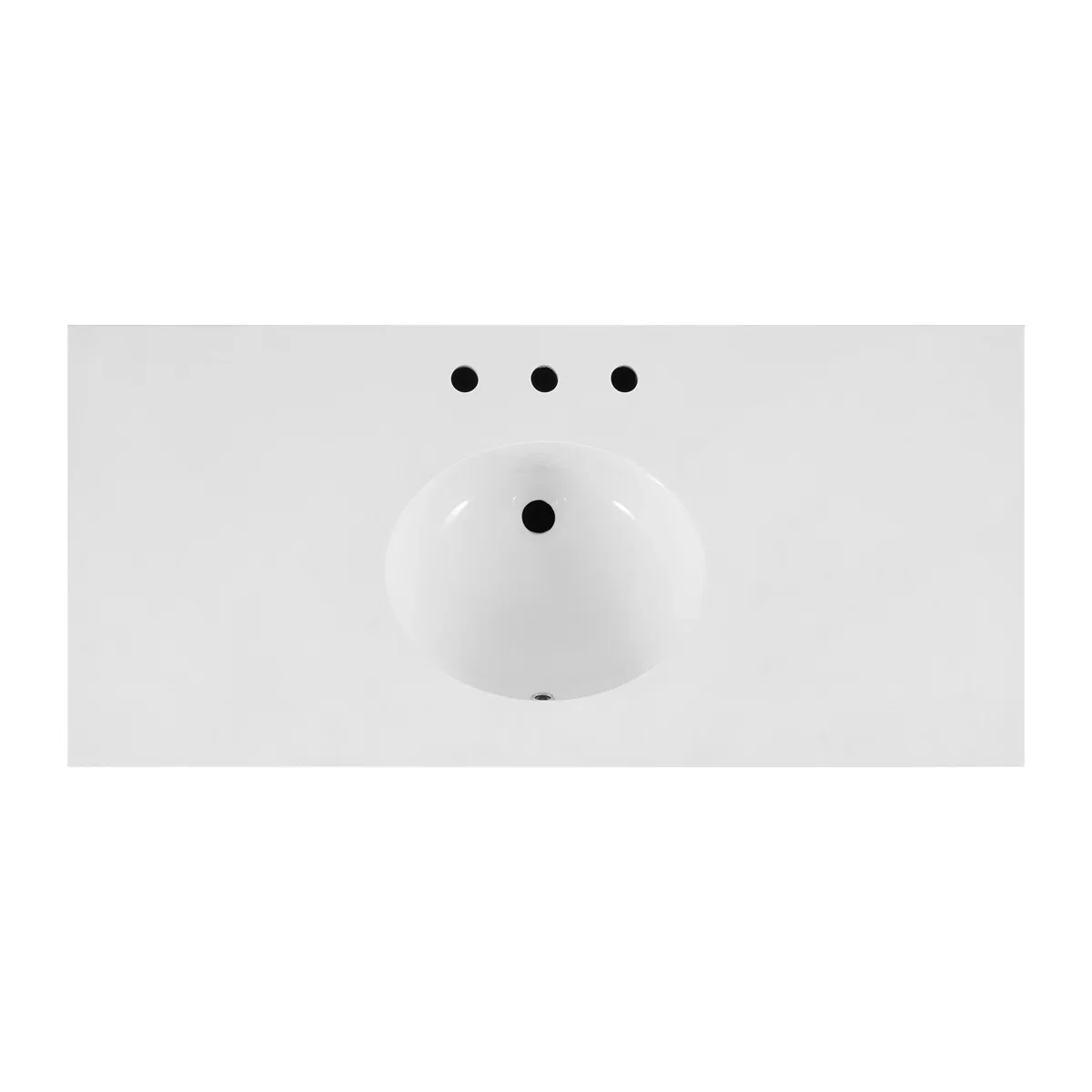 Telluride 48" Single Sink Bathroom Vanity in Washed Pine | White Quartz Countertop - Image 11
