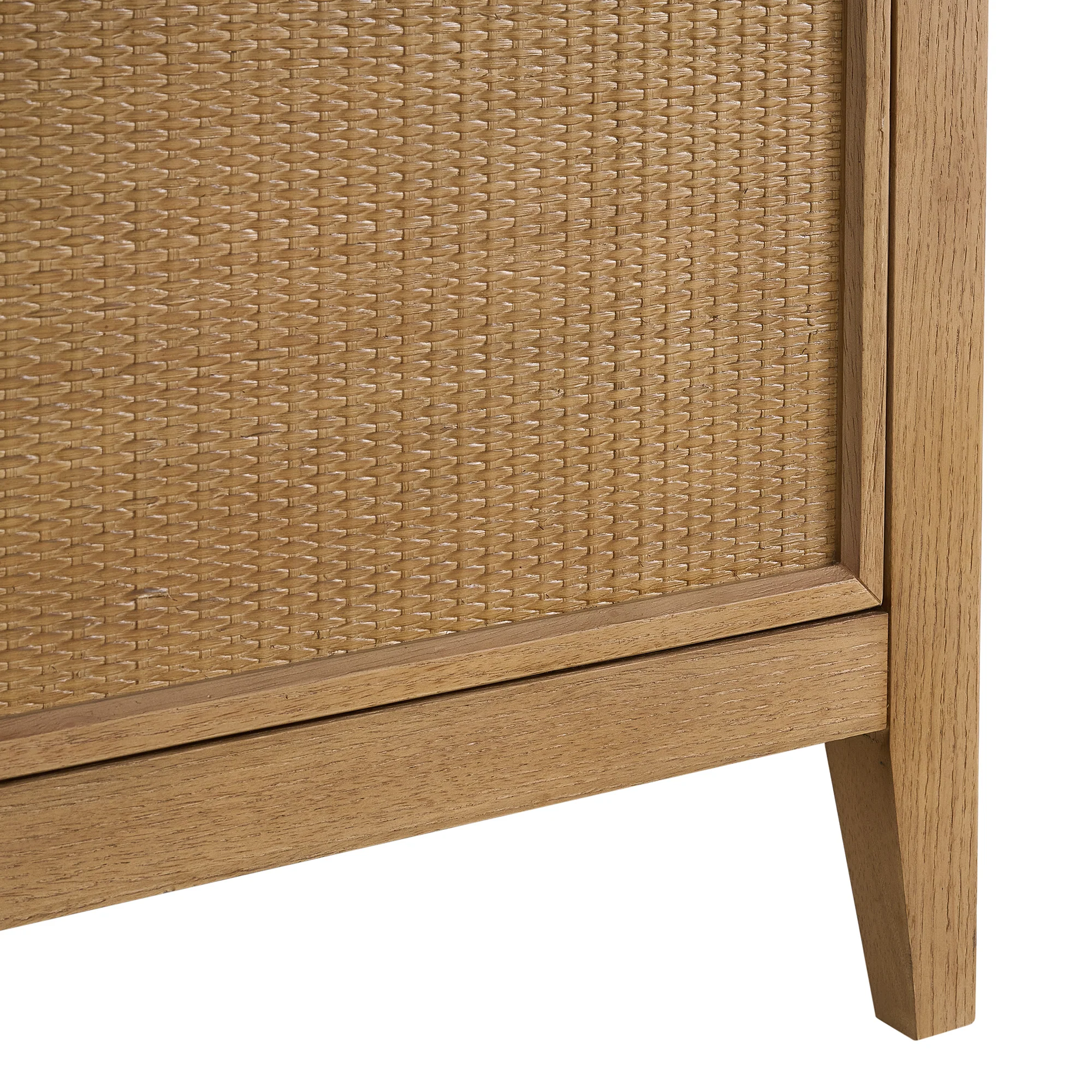 Whitney 36"W x 22"D Rattan RTA Single Bathroom Vanity | Calacatta Gold Quartz Countertop - Image 7